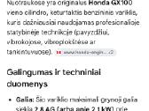 Variklis honda - nuotraukos Nr. 7