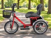 Elektrinis triratis skuteris T06b su pedalais - nuotraukos Nr. 10