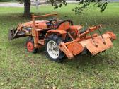 Traktorius Kubota B1500 su frontaliniu (19 Ag) - nuotraukos Nr. 3