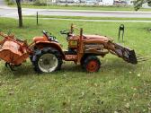 Traktorius Kubota B1500 su frontaliniu (19 Ag) - nuotraukos Nr. 6