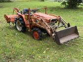 Traktorius Kubota B1500 su frontaliniu (19 Ag) - nuotraukos Nr. 7