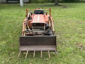 Traktorius Kubota B1500 su frontaliniu (19 Ag) - nuotraukos Nr. 8