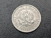 1 marke 1874m. Suomija sidabras - nuotraukos Nr. 2