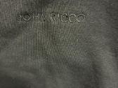 Originalus juodas John Ricco džemperis su gobtuvu - nuotraukos Nr. 3