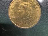 2005 metų Vatikano eurų rinkinys Bu kortelėje - nuotraukos Nr. 5