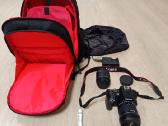 Canon fotoaparato komplektas su 2 objektyvais - nuotraukos Nr. 3