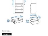 Ikea Hauga spinta - nuotraukos Nr. 3