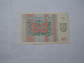50 talonu 1991m.be uzraso.puikus banknotas - nuotraukos Nr. 2