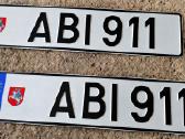 Parduodami automobilių numeriai 911/997 - nuotraukos Nr. 5