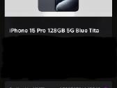Parduodamas iPhone 15 pro 128gb 5G blue titanium - nuotraukos Nr. 2