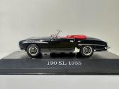 Mercedes-benz 190 SL 1955 juoda 1:43 Atlas - nuotraukos Nr. 3