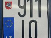 Parduodami motociklo numeriai 888, 444, 111, 911 - nuotraukos Nr. 4