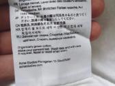 Acne studios ilgomis rankovemis marskineliai - nuotraukos Nr. 5