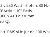 2vnt Technics SB-as500 subai / aktyvūs žemadažniai - nuotraukos Nr. 10