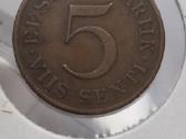 Suomija 1873 5 pennia - nuotraukos Nr. 3