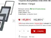 Tarpinės komplektas Edq 2000 Bdx 55x98 Classic - nuotraukos Nr. 2