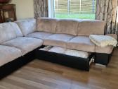 Kampinė sofa,su miegama dalimi,patalinės dėže - nuotraukos Nr. 2