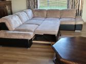 Kampinė sofa,su miegama dalimi,patalinės dėže - nuotraukos Nr. 3