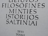 Lietuvos filosofinės minties istorijos šaltiniai 2 - nuotraukos Nr. 2