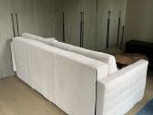 Nauja pilka sofa su miegama funkcija, trivietė - nuotraukos Nr. 2
