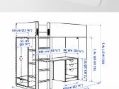 Ikea Smastad lova paaugusiam vaikui - nuotraukos Nr. 7