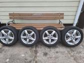 R16 5x112 ratai Audi / VW su Firestone padangomis - nuotraukos Nr. 3