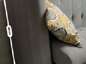 Pilka sofa - nuotraukos Nr. 6