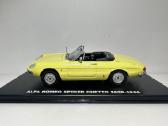 Alfa Romeo Spider Duetto 1600-1966 geltona 1:43 - nuotraukos Nr. 4