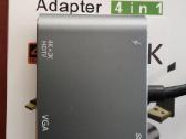 4-in-1 Usb-c į Hub Pd / Hdtv / Vga / Usb adapteris - nuotraukos Nr. 3