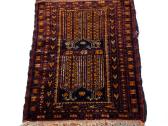 Vilnonis, rankų darbo kilimas "Afghan" - nuotraukos Nr. 3