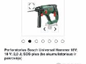 Naujas Perforatorius nenaudotas nei karto! 60€ - nuotraukos Nr. 4