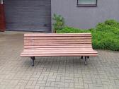 Lauko suolas 2m./80kg.kojos 44kg.senovinės špyžis - nuotraukos Nr. 3