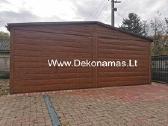 Dvivietis skardinis garažas 66m - nuotraukos Nr. 3