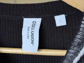 Collusion washed monochrome megztinis l dydis - nuotraukos Nr. 6