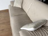 Odinė kokybiška sofa - nuotraukos Nr. 3