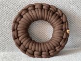 Rankų darbo pagalvė Spurga 40cm - nuotraukos Nr. 3