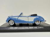 Bmw 502 Cabrio 1954 mėlyna/balta 1:43 Detail Ca - nuotraukos Nr. 4