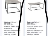 Kavos staliukas - nuotraukos Nr. 2