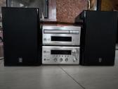 Yamaha stiprintuvas, CD grotuvas, kolonėlės - nuotraukos Nr. 3