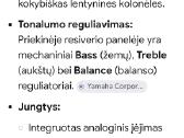 Yamaha stiprintuvas, CD grotuvas, kolonėlės - nuotraukos Nr. 11