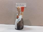 Porcelianinė maža statulėlė H-8cm - nuotraukos Nr. 2