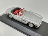 Bmw 507 Cabrio 1956 sidabro 1:43 Minichamps - nuotraukos Nr. 6