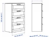 Ikea Brimnes wardrobe - nuotraukos Nr. 2