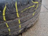 R18 baltos spalvos lieti Te37 stiliaus ratlankiai - nuotraukos Nr. 8