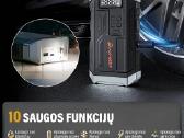 5000a. Auto užvedėjas,paleidėjas kompresorius 4in1 - nuotraukos Nr. 6