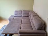 Kampinė sofa, išsidarantis fotelis ir stalas - nuotraukos Nr. 5
