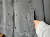 Patta Studded Washed Zip Up vyriškas džemperis - nuotraukos Nr. 7