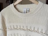 Naujas Yas Beige Knit Pullover megztinis - nuotraukos Nr. 2