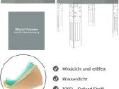 Pavėsinės stogas 3x3m vandeniui atsparus - nuotraukos Nr. 4