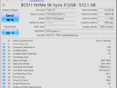 Sk hynix Bc511 512gb Nvme SSD (m.2 2230) - nuotraukos Nr. 2